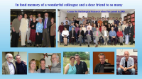 Collage of photos in memory of Peter Grabham